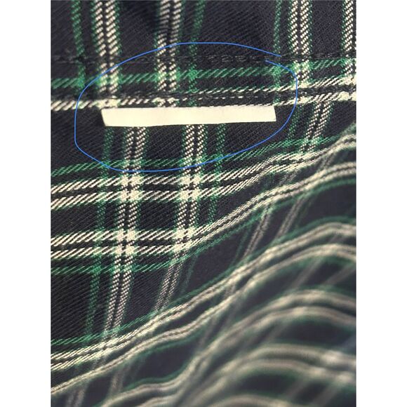 L.L. Bean Mens Traditional Fit Long Sleeve Button Up Shirt Size Medium Tall (533 - Picture 7 of 7